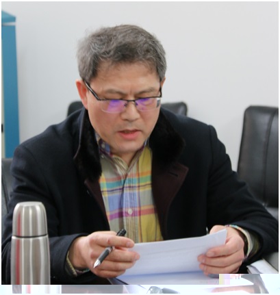 圖1:傅強書記主持會議